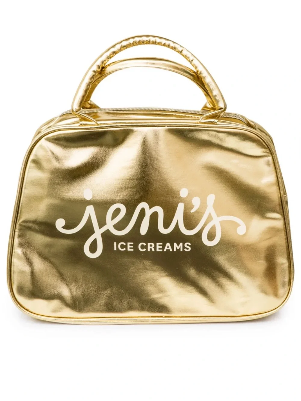 Jeni’s Ice Cream Gold Traveler Bag